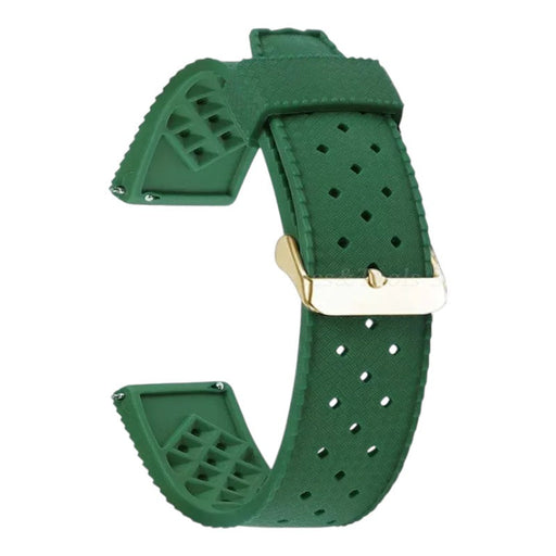 green-huawei-watch-fit-4-pro-watch-straps-nz-tropic-dive-silicone-watch-bands-aus
