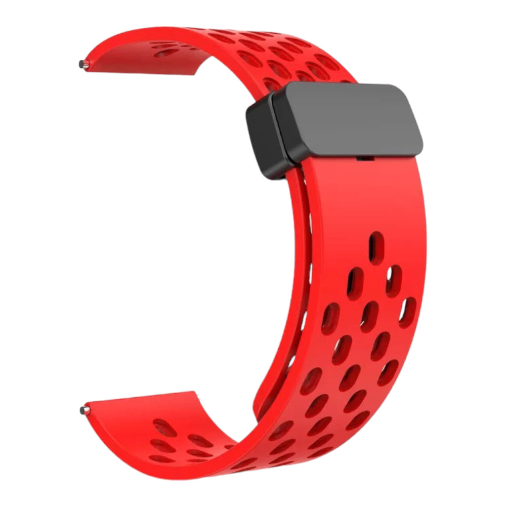 red-watch-straps-nz-magnetic-sports-watch-bands-aus