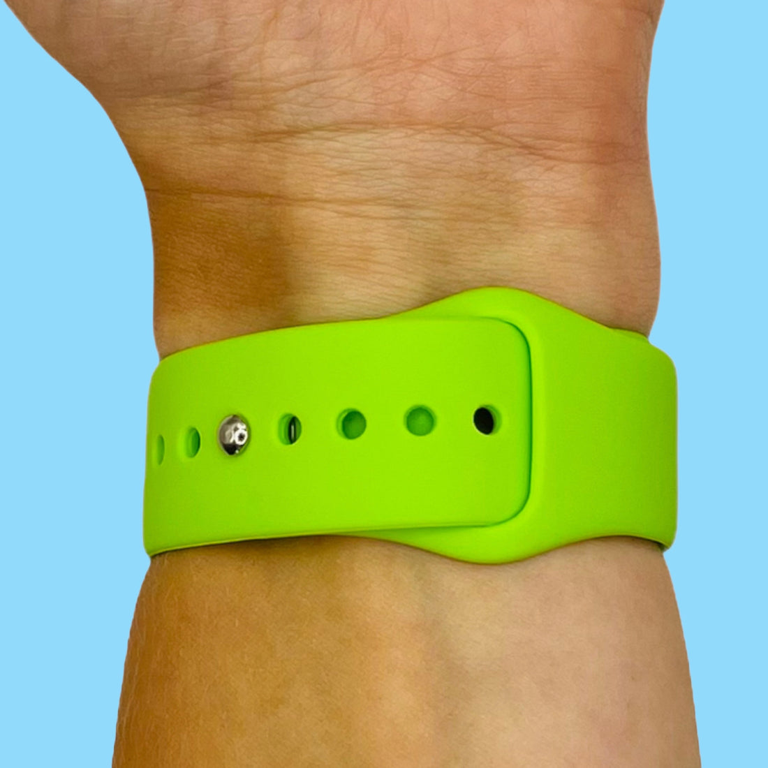 lime-green-garmin-venu-x1-watch-straps-nz-silicone-button-watch-bands-aus-305009