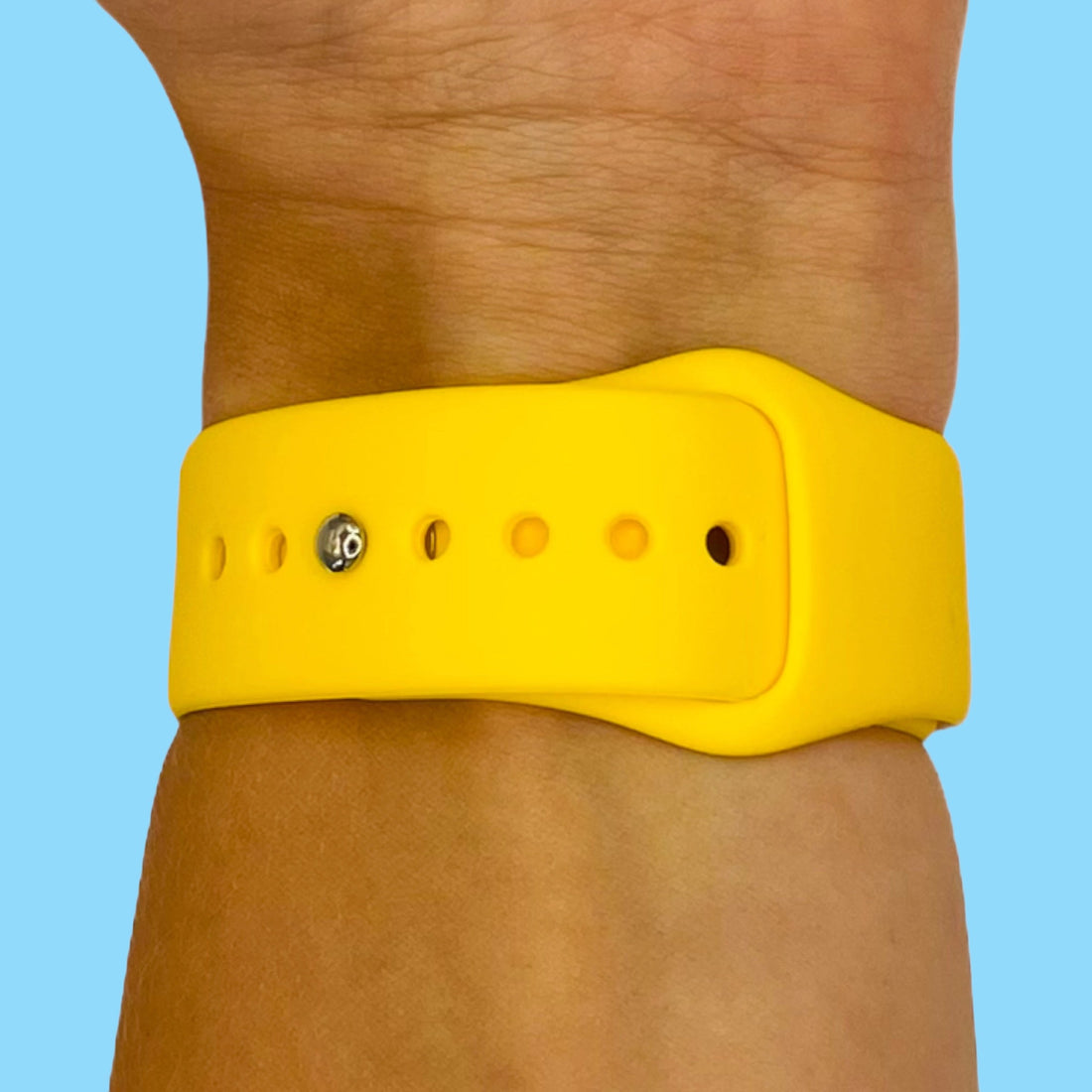yellow-garmin-venu-x1-watch-straps-nz-silicone-button-watch-bands-aus