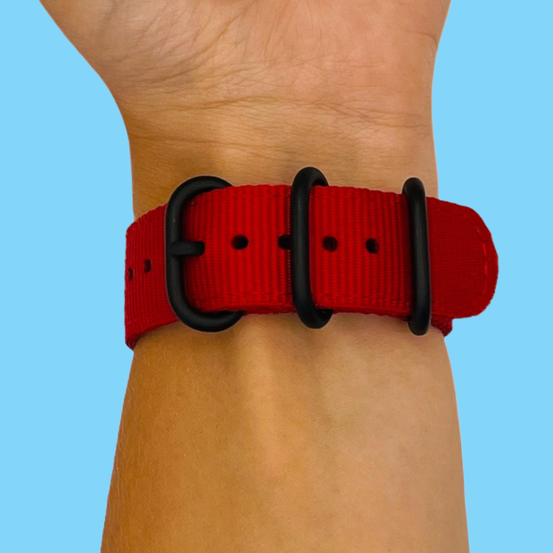 red-garmin-venu-x1-watch-straps-nz-nato-nylon-watch-bands-aus