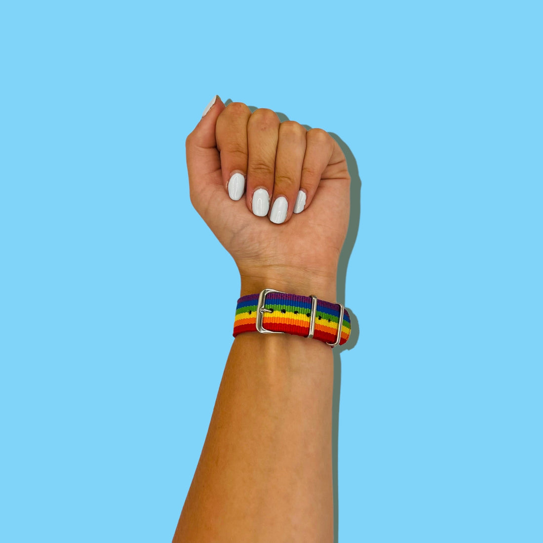 rainbow-oppo-watch-2-46mm-watch-straps-nz-nato-nylon-watch-bands-aus