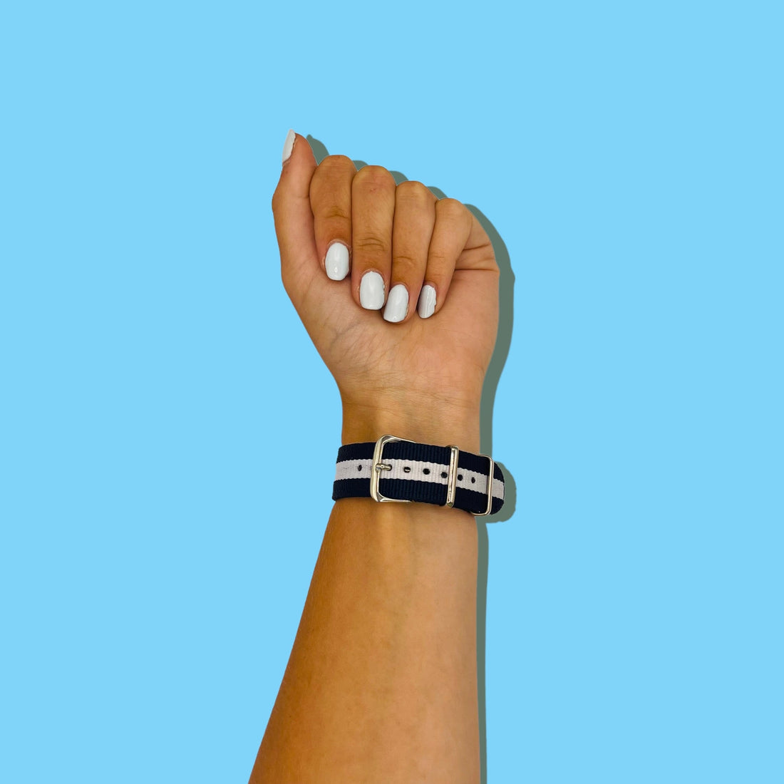 navy-blue-white-samsung-galaxy-watch-5-(40-44mm)-watch-straps-nz-nato-nylon-watch-bands-aus-994041