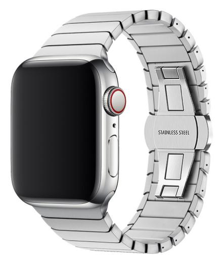 Apple-Watch-Ultra-Titanium-Metal-Link-Watch-Bands-Silver
