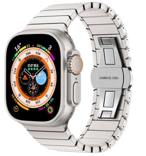 Apple-Watch-Ultra-Titanium-Metal-Link-Watch-Bands-Titanium