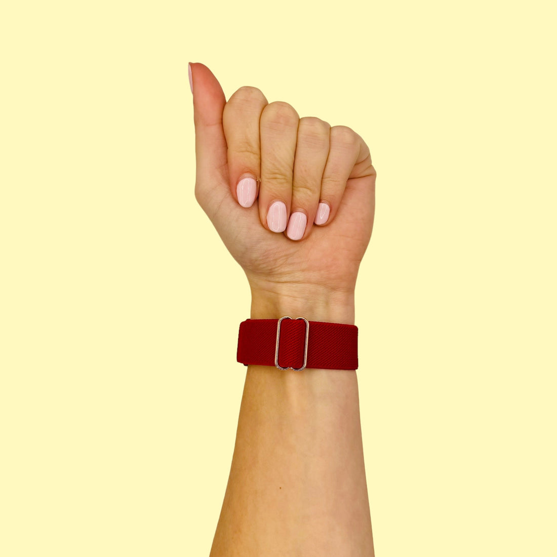 red-samsung-galaxy-watch-active-2-(40mm-44mm)-watch-straps-nz-braided-loop-flex-watch-bands-aus