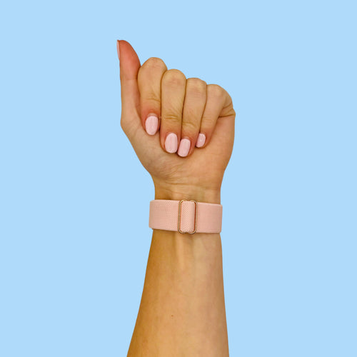 sand-pink-asus-zenwatch-2-(1.45")-watch-straps-nz-braided-loop-flex-watch-bands-aus