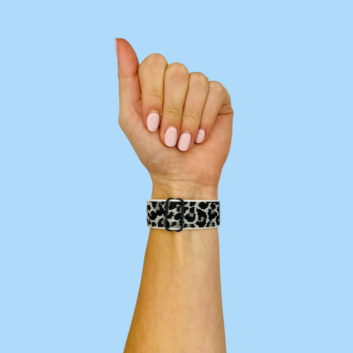 snow-leopard-asus-zenwatch-2-(1.45")-watch-straps-nz-braided-loop-flex-watch-bands-aus