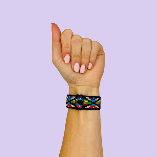 bohemian-colour-asus-zenwatch-2-(1.45")-watch-straps-nz-braided-loop-flex-watch-bands-aus