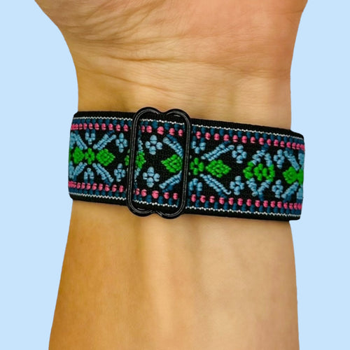 bohemian-cross-asus-zenwatch-2-(1.45")-watch-straps-nz-braided-loop-flex-watch-bands-aus