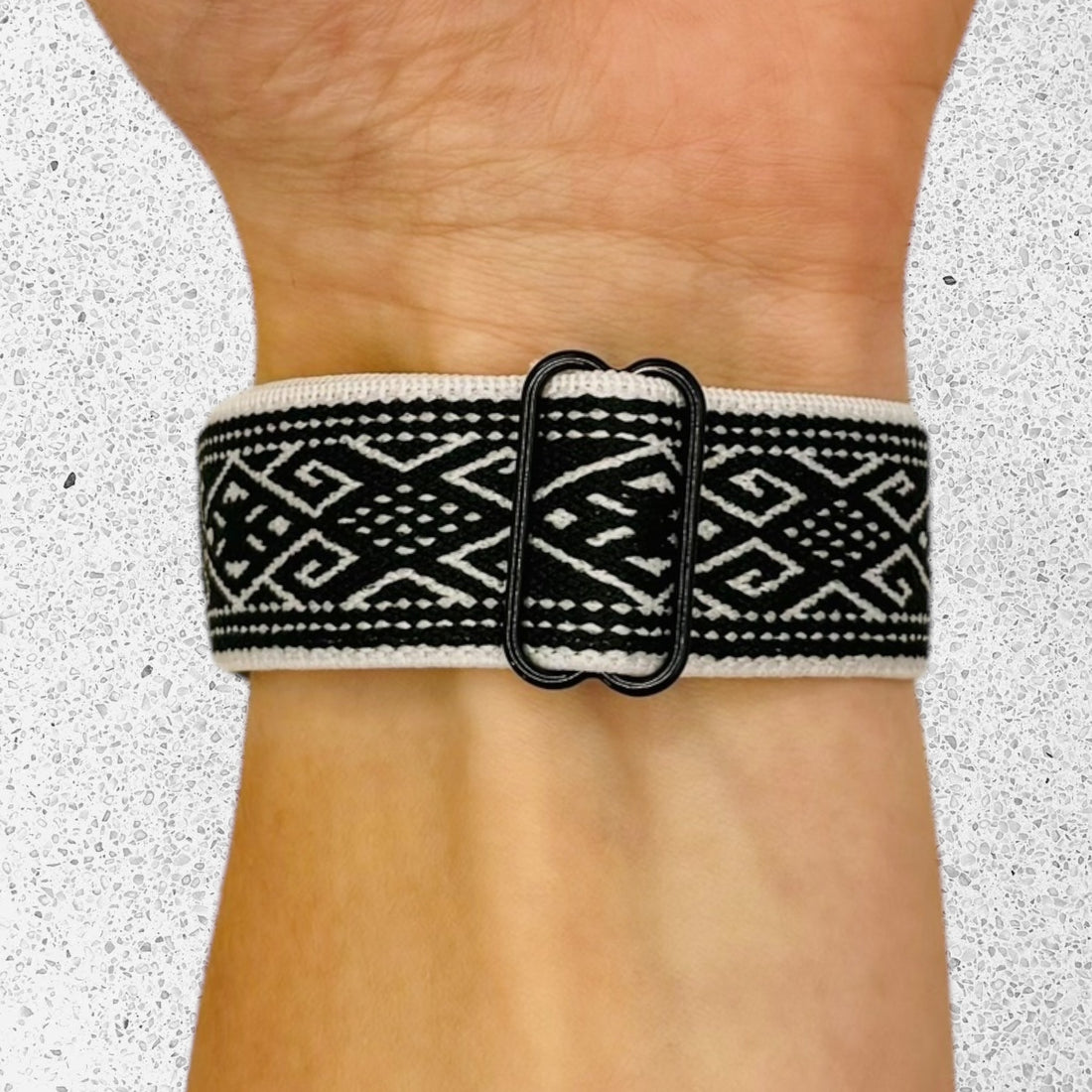 bohemian-black-white-coros-vertix-2s-watch-straps-nz-braided-loop-flex-watch-bands-aus-996818