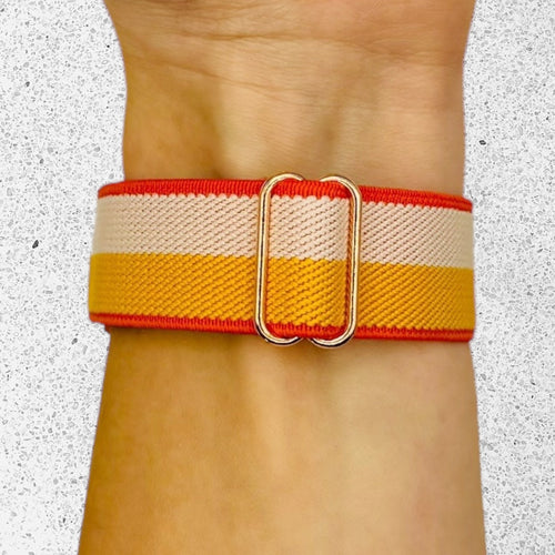 white-gold-rose-stripe-asus-zenwatch-2-(1.45")-watch-straps-nz-braided-loop-flex-watch-bands-aus