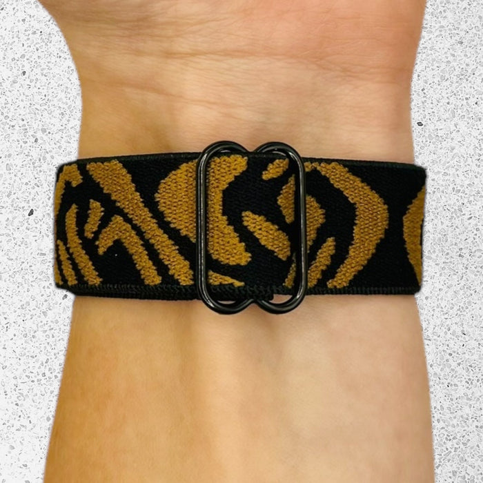 zebra-yellow-asus-zenwatch-2-(1.45")-watch-straps-nz-braided-loop-flex-watch-bands-aus