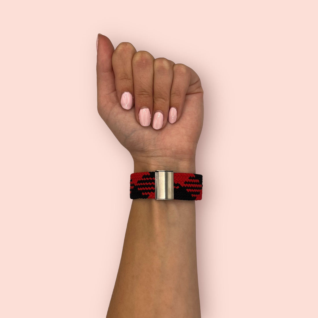 red-white-garmin-venu-x1-watch-straps-nz-nylon-braided-loop-watch-bands-aus-995750