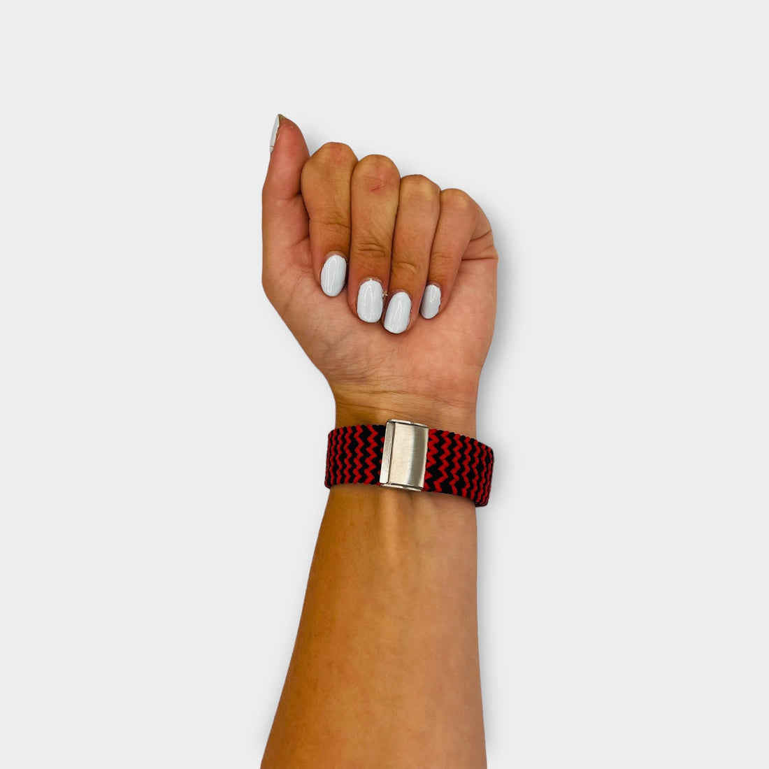 black-red-zig-garmin-venu-x1-watch-straps-nz-nylon-braided-loop-watch-bands-aus-995763