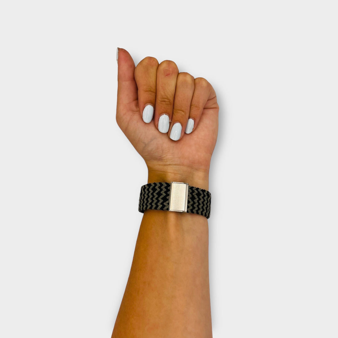 black-green-zig-samsung-galaxy-watch-7-(44mm)-watch-straps-nz-nylon-braided-loop-watch-bands-aus-995714