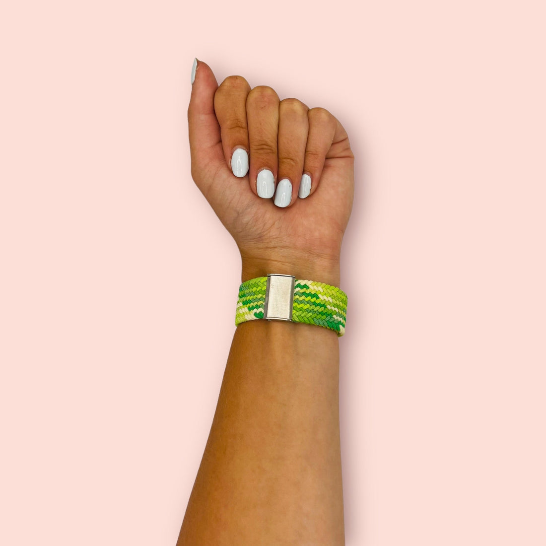 green-white-garmin-venu-x1-watch-straps-nz-nylon-braided-loop-watch-bands-aus-995787