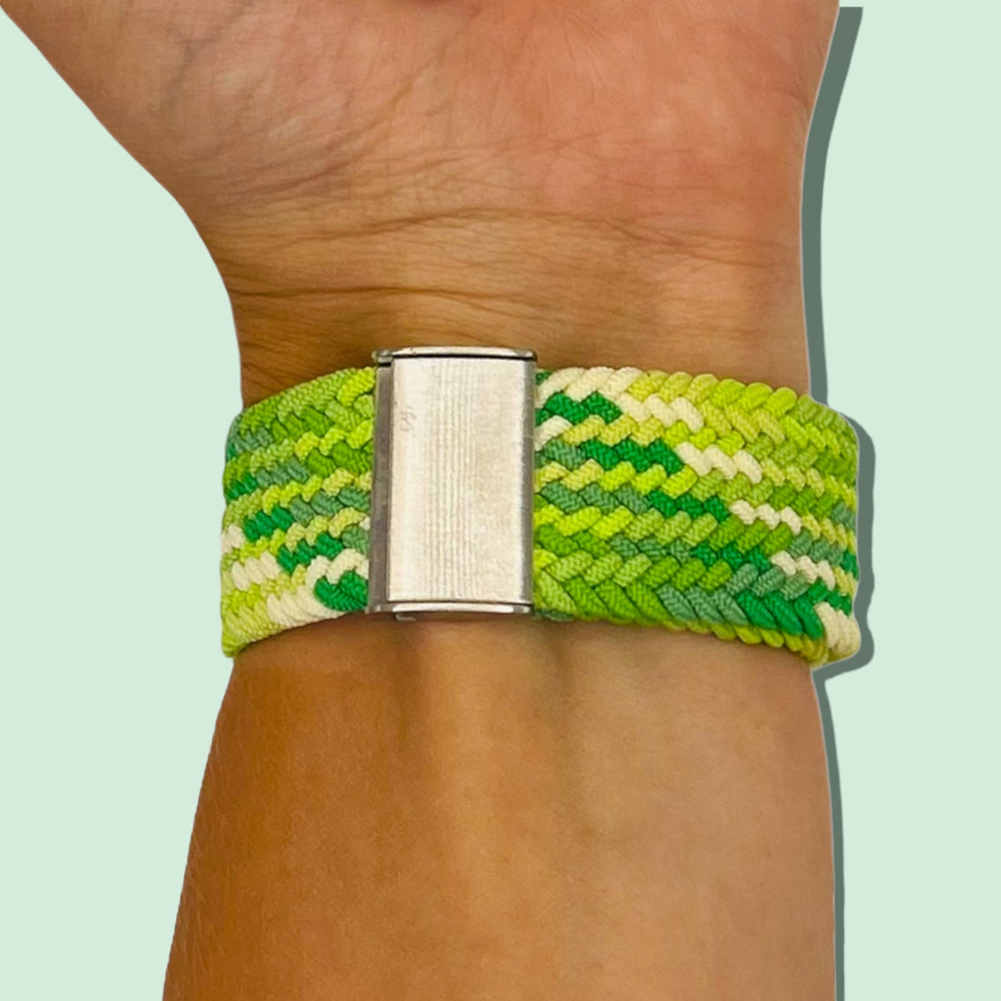 green-white-garmin-venu-x1-watch-straps-nz-nylon-braided-loop-watch-bands-aus-995787