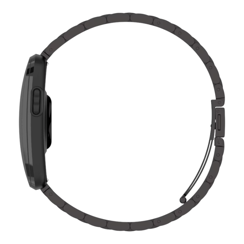 garmin-cirqa-watch-straps-replacement-stainless-steel-metal-link-watch-bands-black