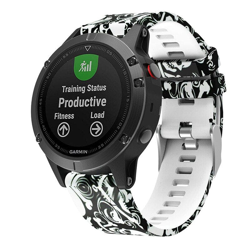 skulls-garmin-forerunner-970-watch-straps-nz-pattern-silicone-watch-bands-aus-803303