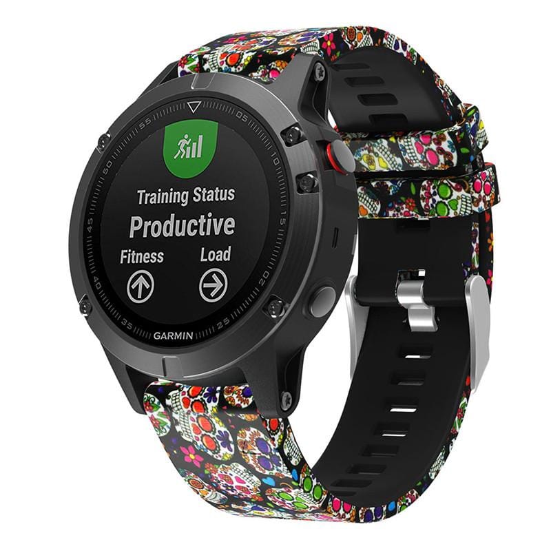 cinco-garmin-quatix-6-watch-straps-nz-pattern-silicone-watch-bands-aus-803316