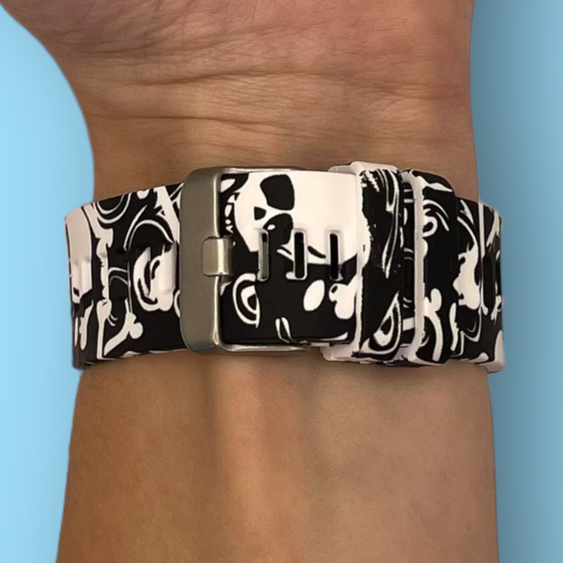 skulls-garmin-fenix-6-watch-straps-nz-pattern-silicone-watch-bands-aus-803303
