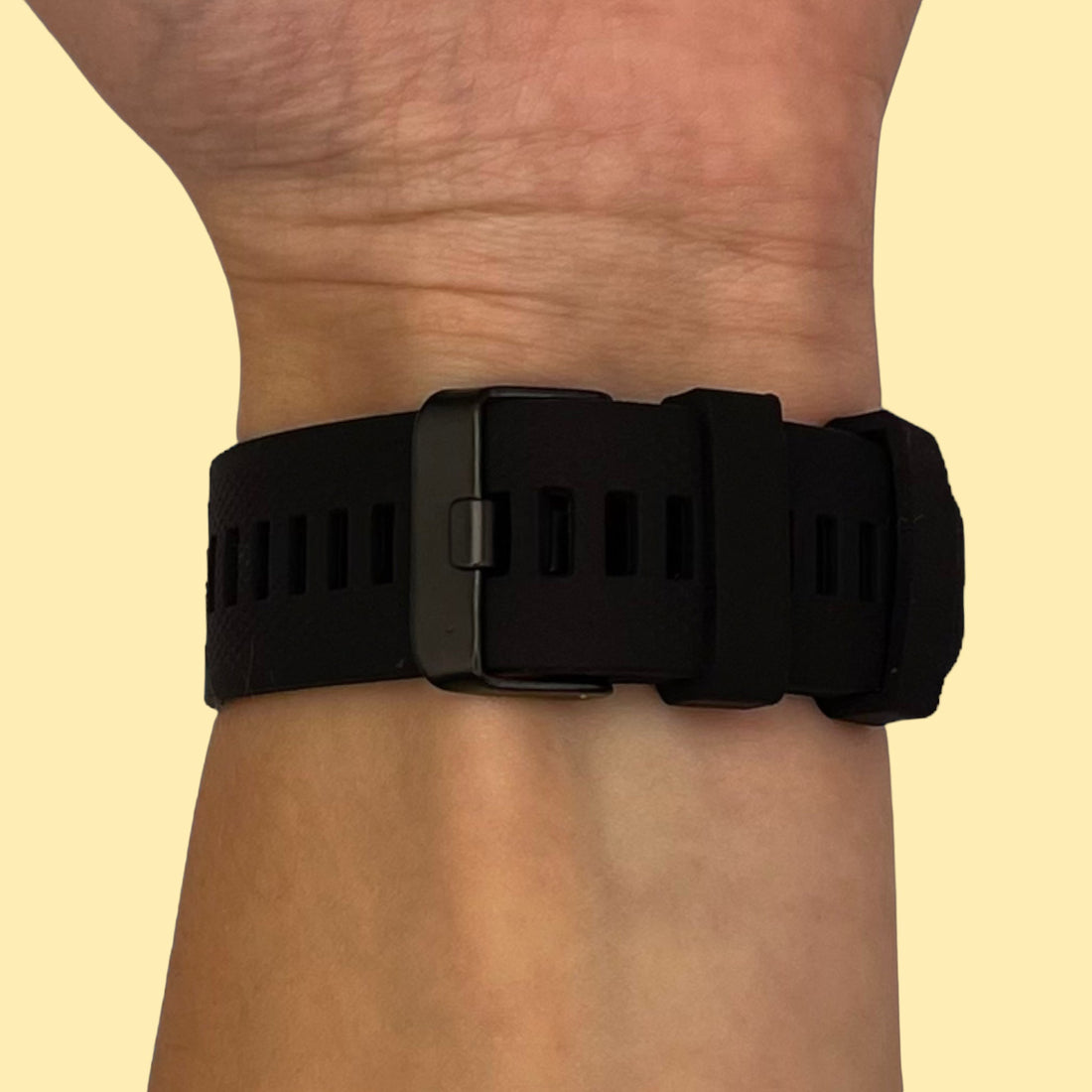 black-garmin-instinct-3-(45mm)-watch-straps-nz-silicone-watch-bands-aus