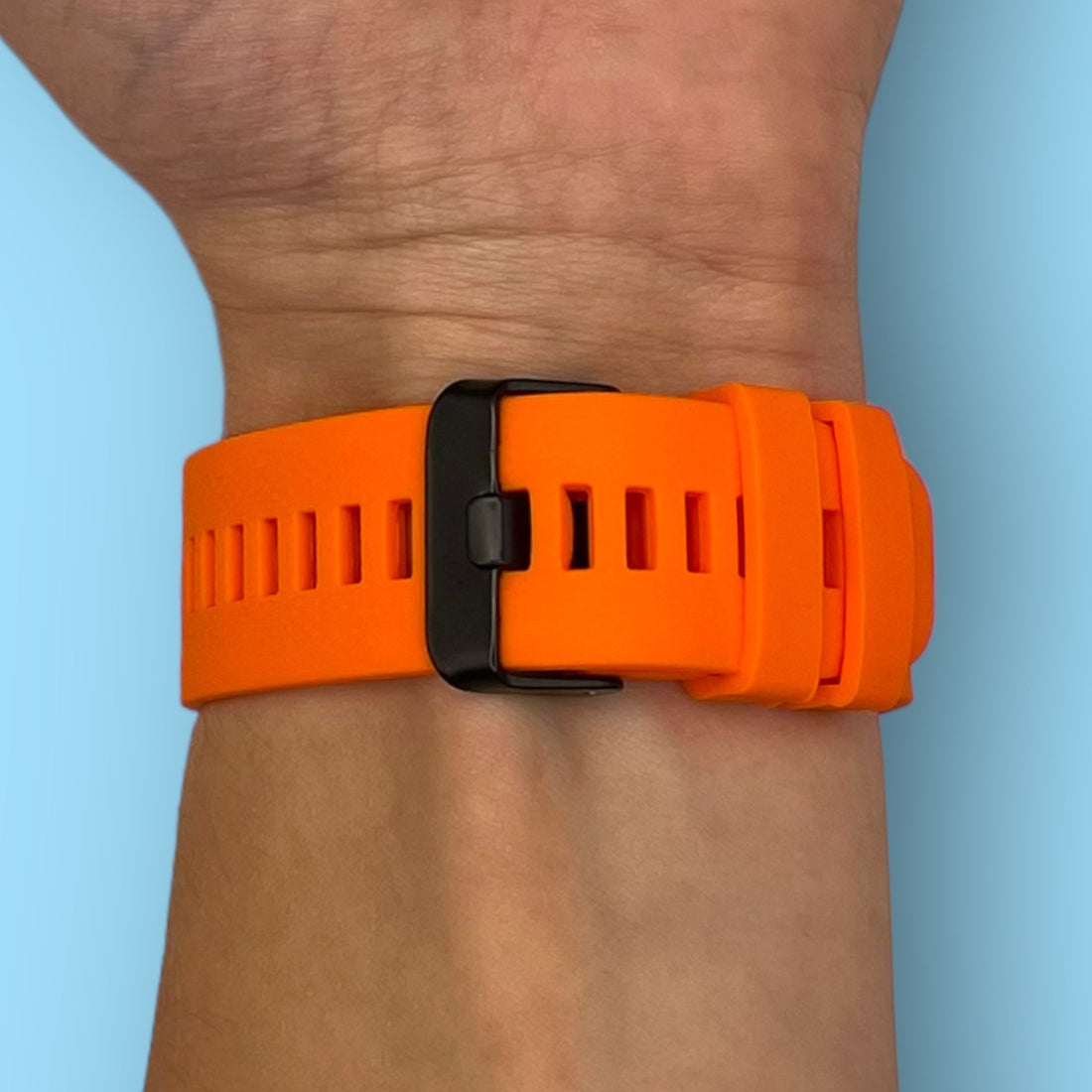 orange-garmin-epix-(gen-2)-watch-straps-nz-silicone-watch-bands-aus