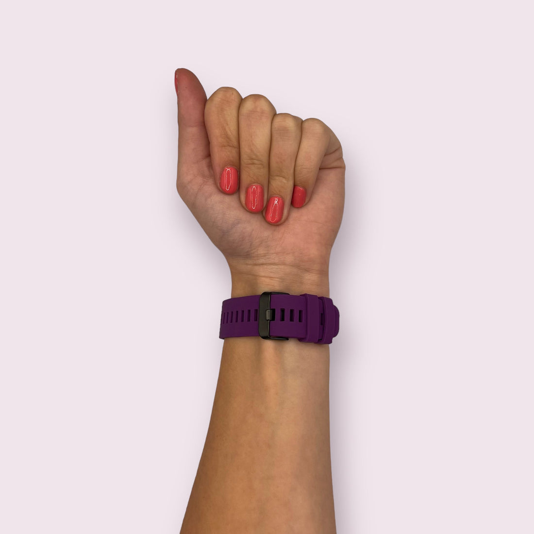 purple-garmin-quatix-6-watch-straps-nz-silicone-watch-bands-aus