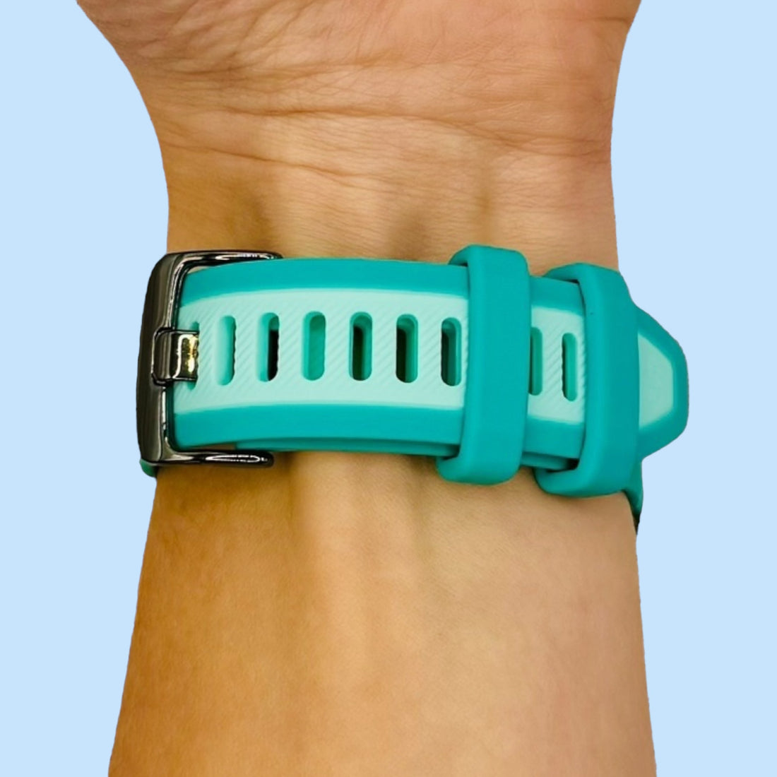 turqoise-aqua-coros-vertix-watch-straps-nz-dual-colour-silicone-watch-bands-aus-996619