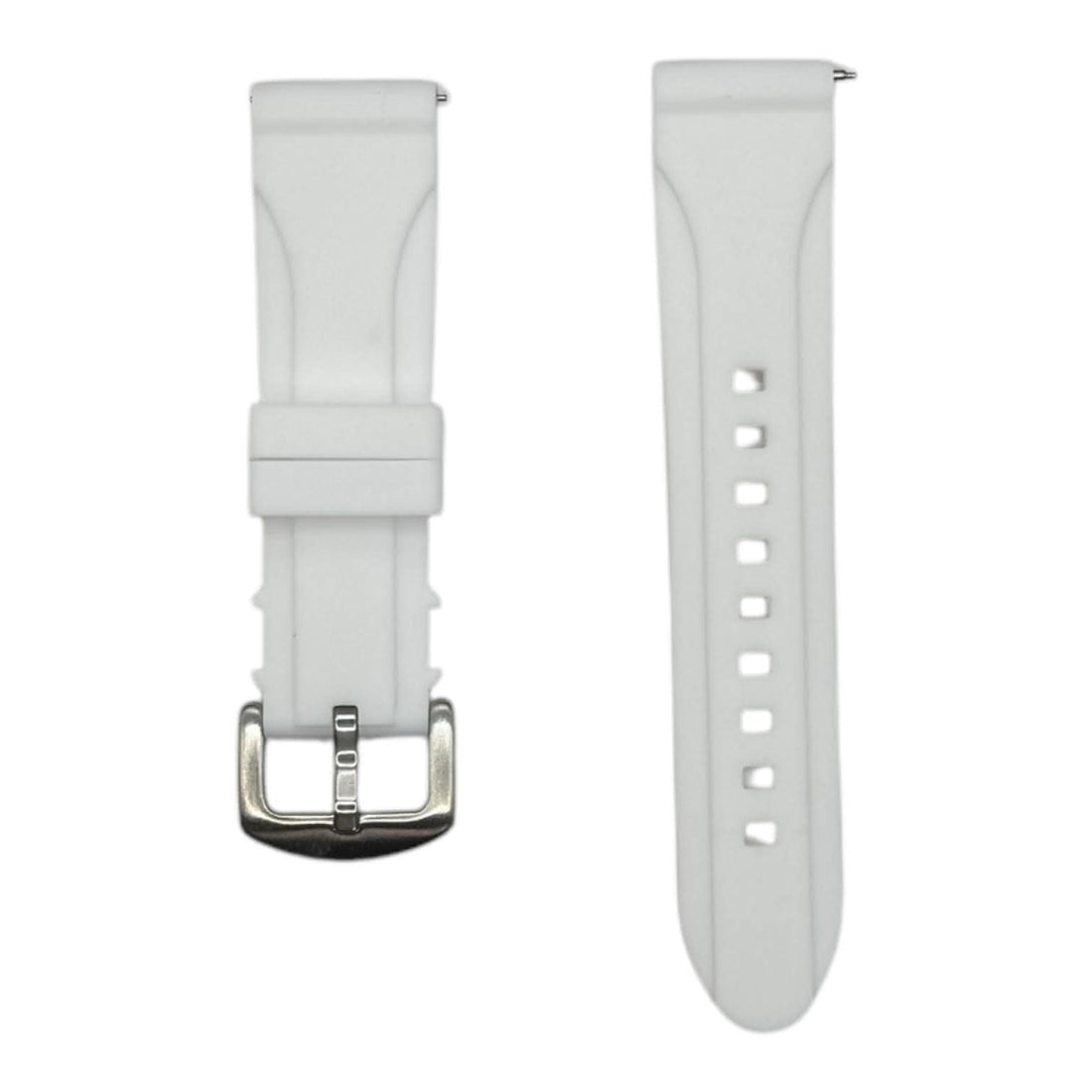 white-ticwatch-pro,-pro-s,-pro-2020-watch-straps-nz-heritage-elite-premium-silicone-watch-bands-aus