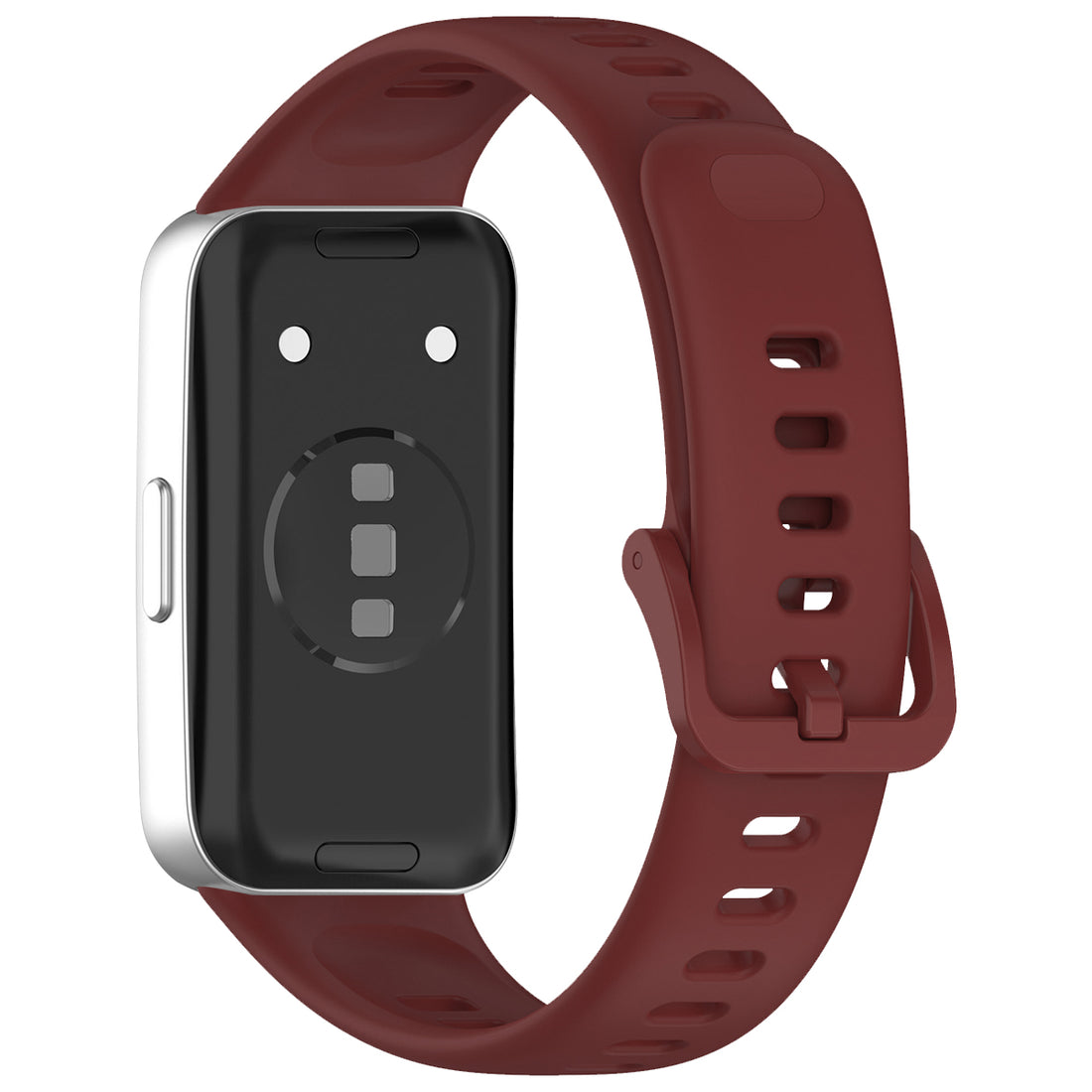 Replacement-Huawei-Watch-Band-8-9-10-Silicone-Watch-Bands-Maroon