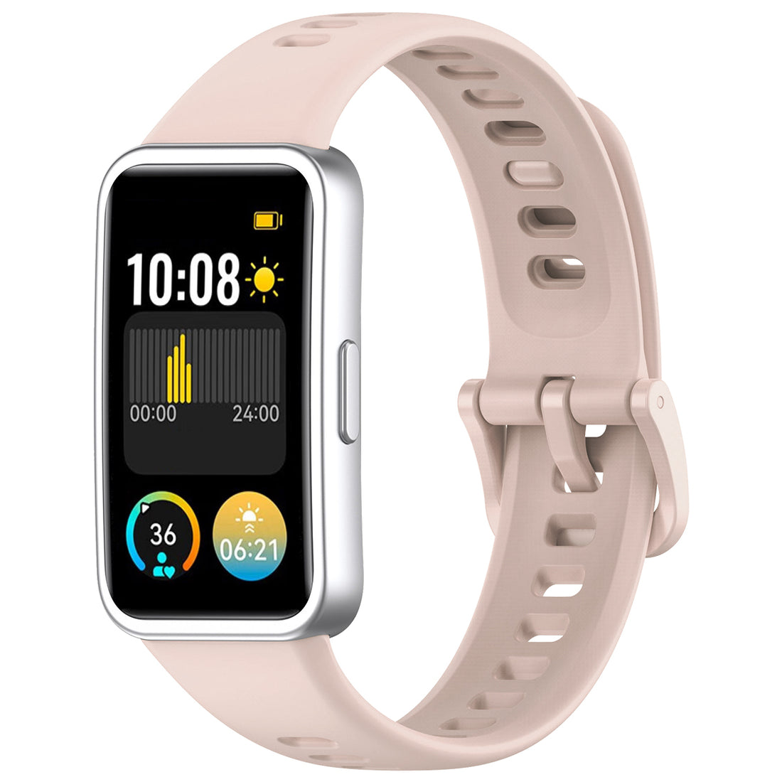 Replacement-Huawei-Watch-Band-8-9-10-Silicone-Watch-Bands-Peach