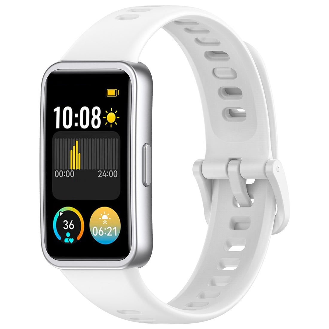 Replacement-Huawei-Watch-Band-8-9-10-Silicone-Watch-Bands-White
