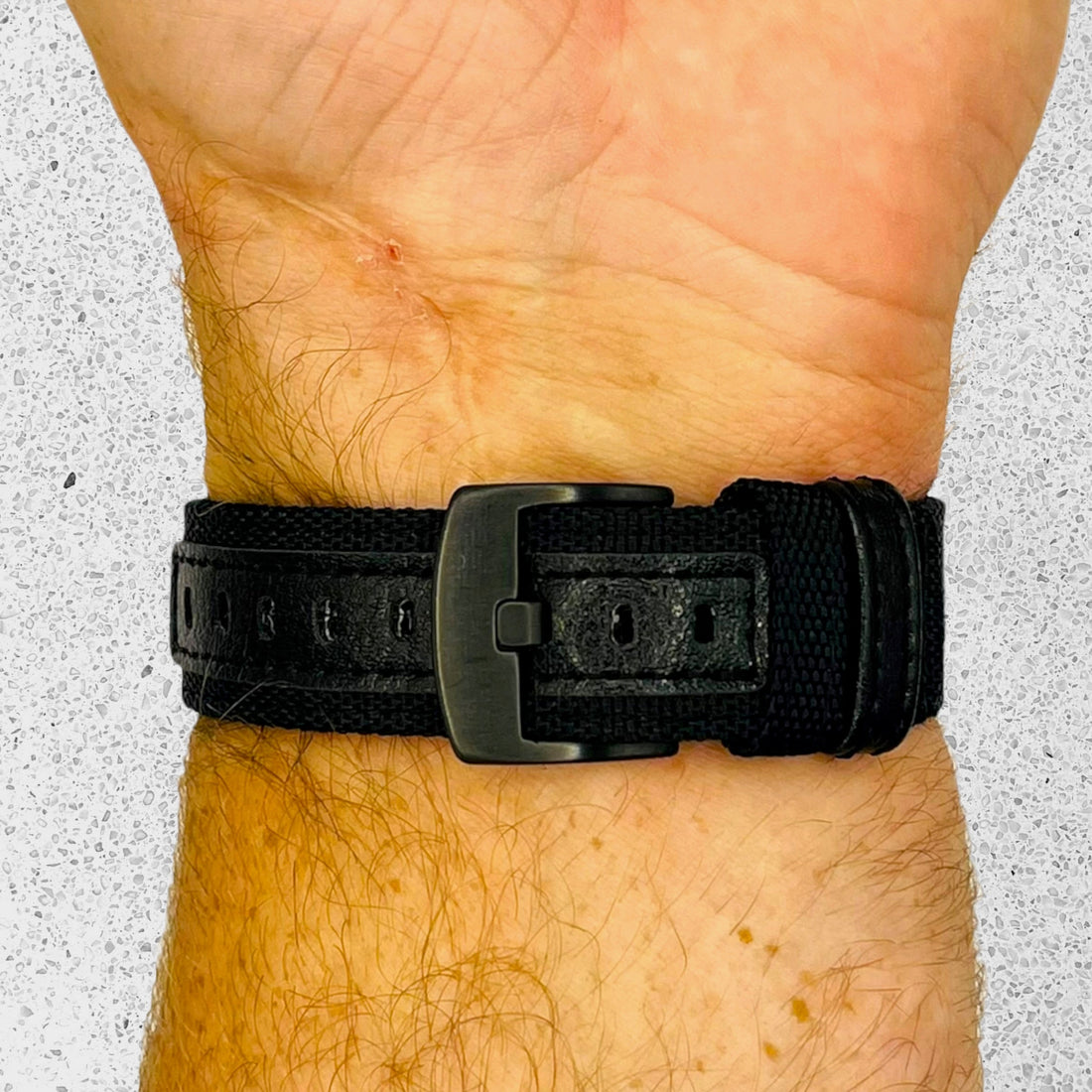 black-mountblanc-22mm-range-watch-straps-nz-nylon-and-leather-watch-bands-aus