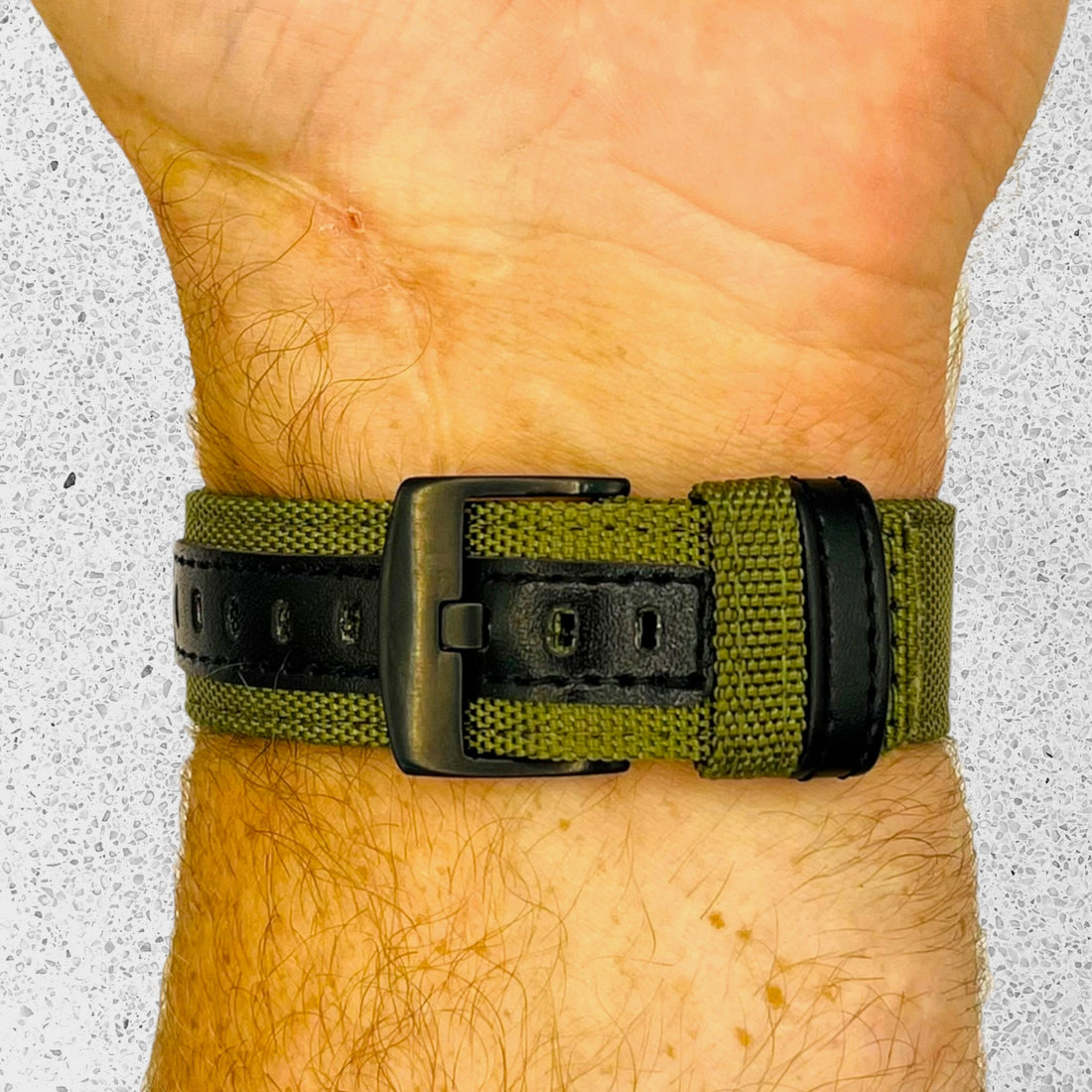 green-garmin-venu-x1-watch-straps-nz-nylon-and-leather-watch-bands-aus