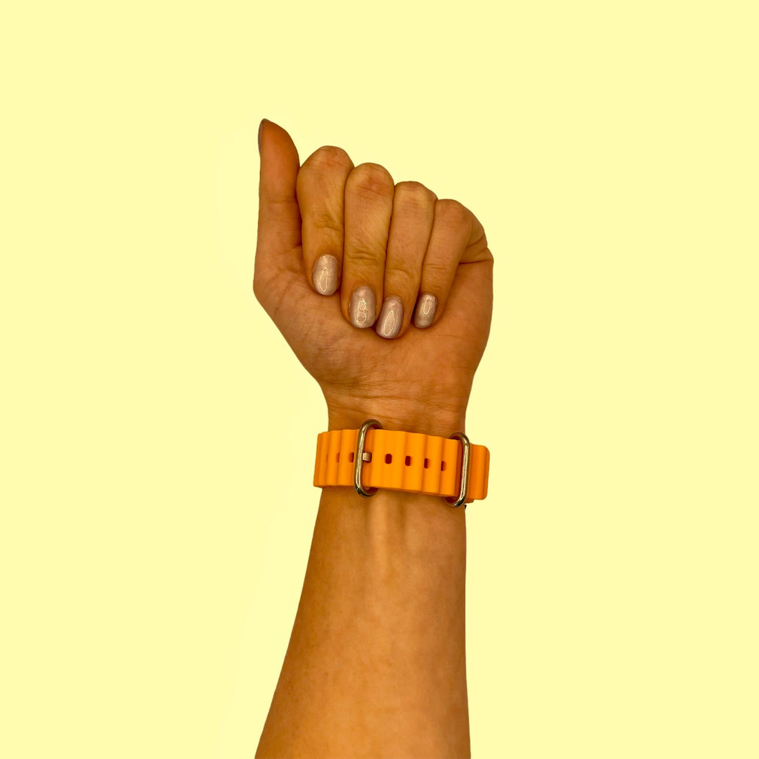 orange-ocean-bands-garmin-quatix-3-watch-straps-nz-ocean-bands-watch-bands-aus