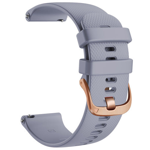 grey-rose-gold-buckle-garmin-forerunner-255-watch-straps-nz-silicone-rose-gold-buckle-watch-bands-aus