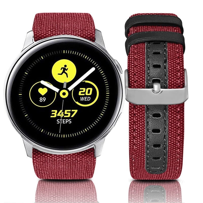 red-garmin-descent-mk3-mk3i-(43mm)-watch-straps-nz-denim-watch-bands-aus