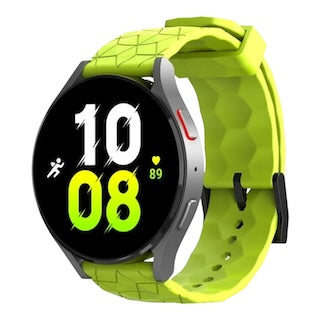 lime-green-hex-patternhuawei-watch-fit-2-watch-straps-nz-silicone-football-pattern-watch-bands-aus-996403