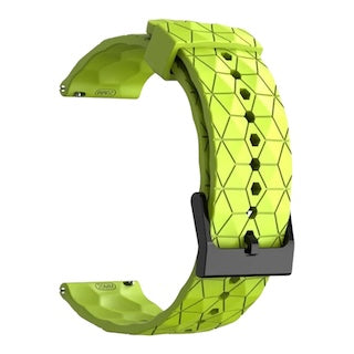 lime-green-hex-patternsamsung-galaxy-watch-3-(41mm)-watch-straps-nz-silicone-football-pattern-watch-bands-aus-996403