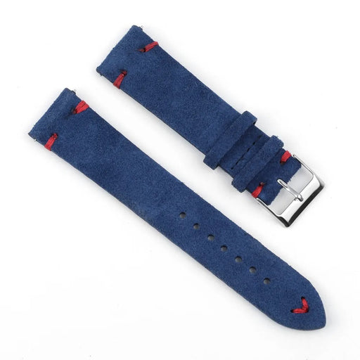 navy-blue-red-garmin-fenix-6x-watch-straps-nz-suede-watch-bands-aus-992926