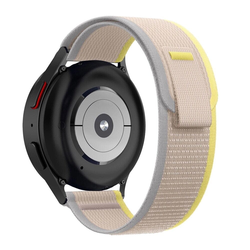 beige-yellow-samsung-galaxy-watch-7-(44mm)-watch-straps-nz-trail-loop-watch-bands-aus-995605