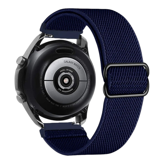 navy-blue-asus-zenwatch-2-(1.45")-watch-straps-nz-braided-loop-flex-watch-bands-aus