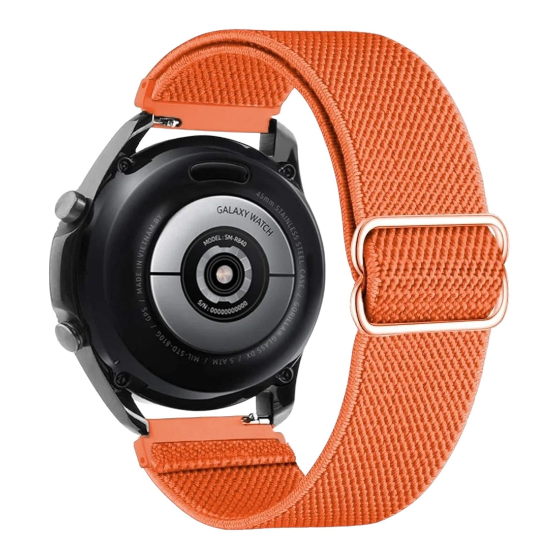 orange-garmin-vivomove-hr-hr-sports-watch-straps-nz-braided-loop-flex-watch-bands-aus