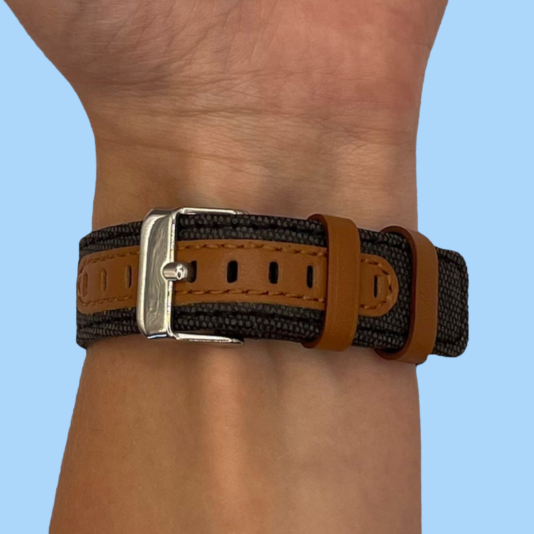 charcoal-garmin-venu-x1-watch-straps-nz-denim-watch-bands-aus