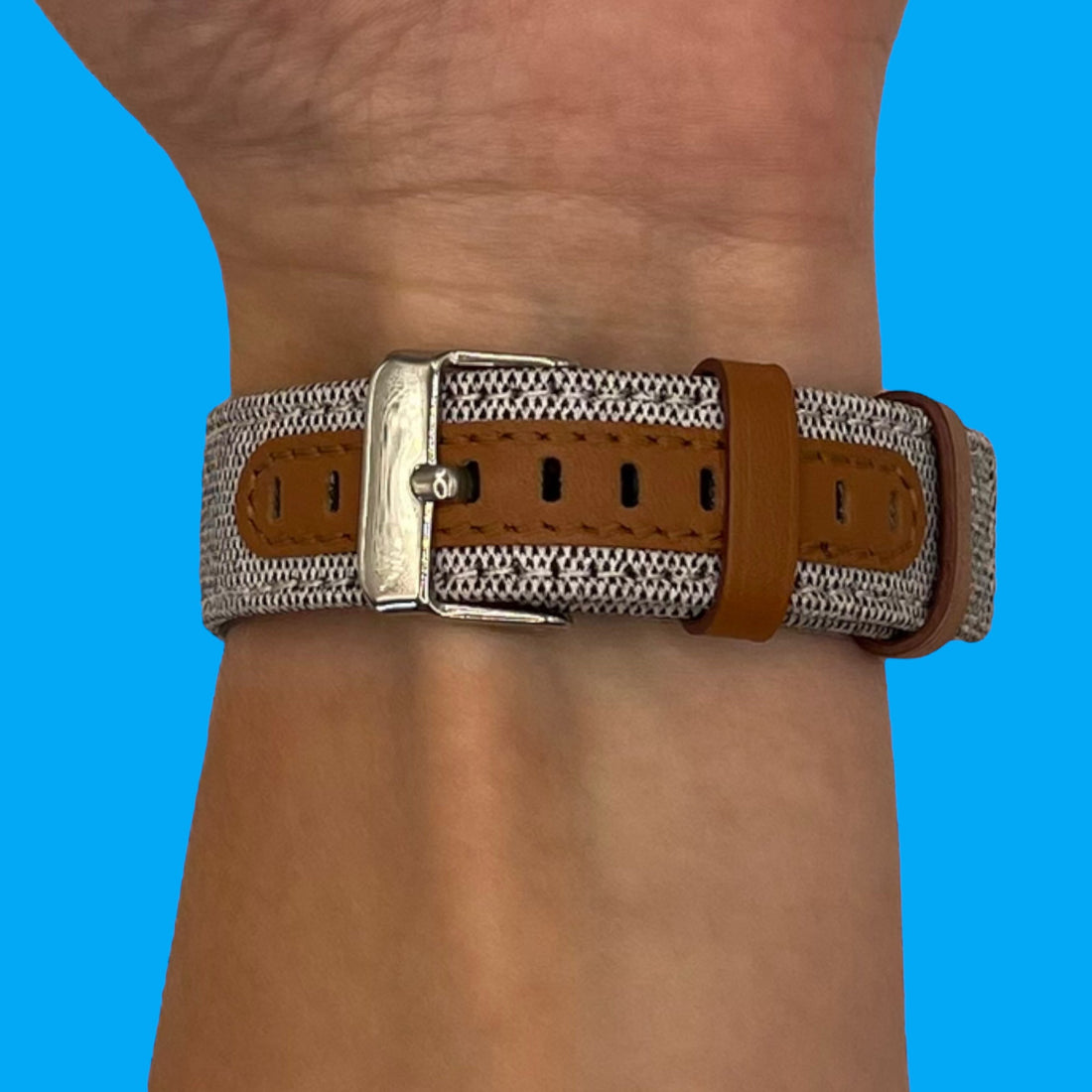 light-grey-garmin-quatix-6-watch-straps-nz-denim-watch-bands-aus-996103