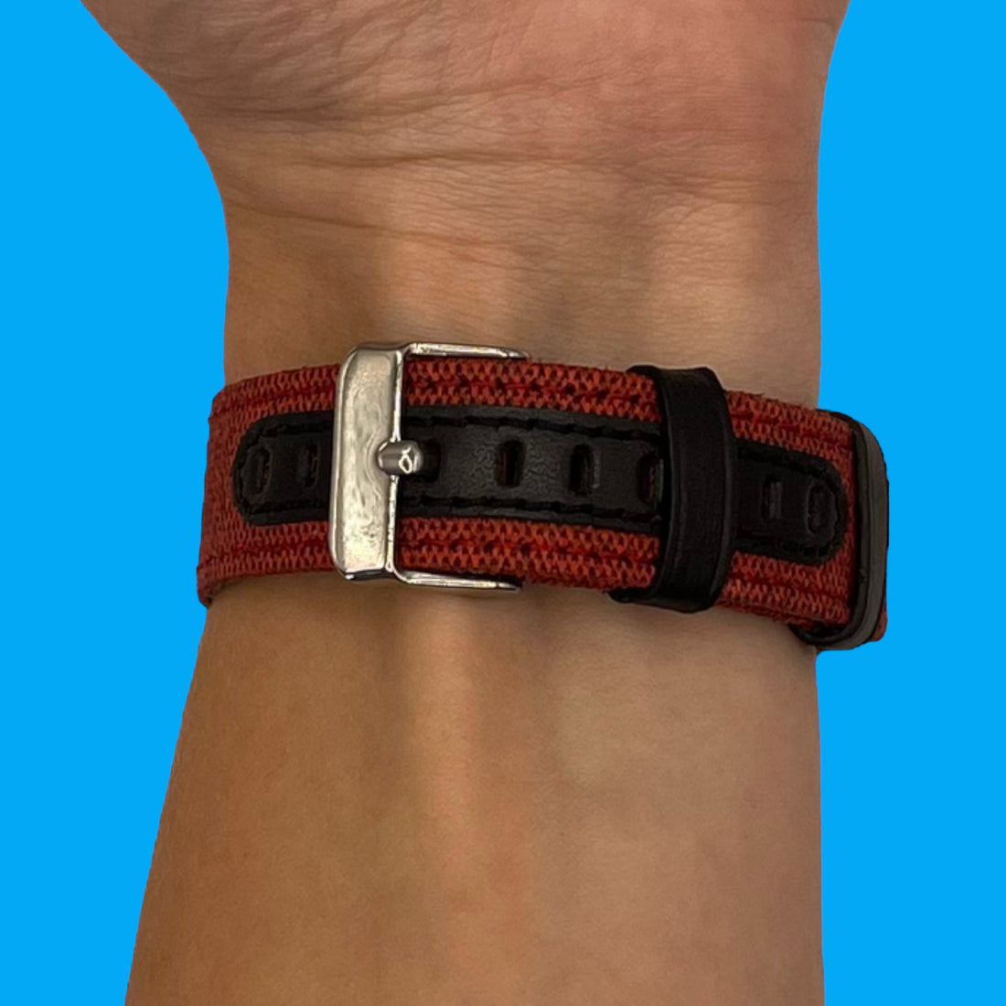 red-garmin-venu-x1-watch-straps-nz-denim-watch-bands-aus