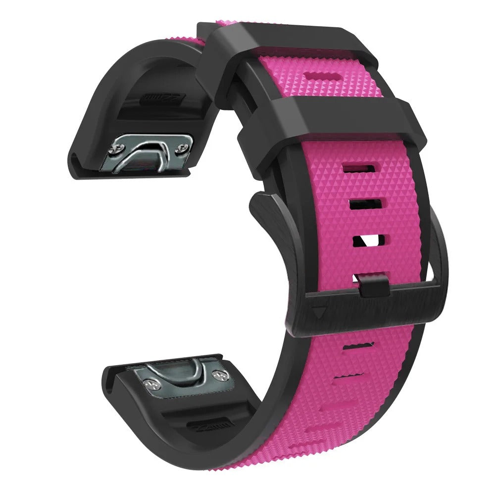 red-watch-straps-nz-dual-colour-sports-watch-bands-aus