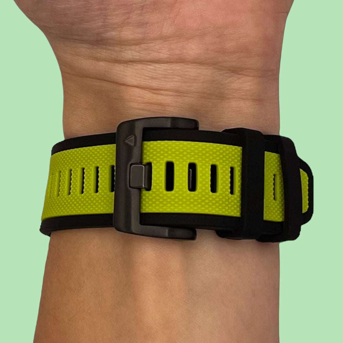 lime-green-garmin-epix-(gen-2)-watch-straps-nz-dual-colour-sports-watch-bands-aus-803605